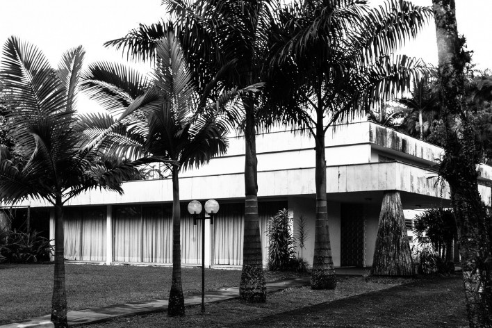 Residência da Rua Aquidaban, Joinville SC. Arquiteto Antonio Alberto Cortez<br />Foto Larry Sestrem 