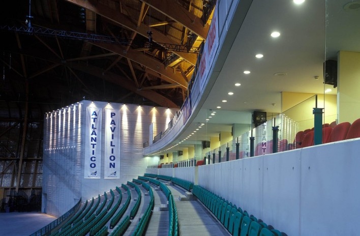 Pavilhão Atlântico, Lisboa, camorotes. Arquiteto Regino Cruz + SOM<br />Foto Rui Morais de Sousa 