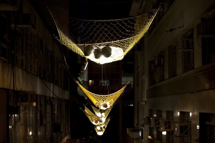 Instalação artística Clara-Clara, de Laura Vinci<br />Foto Ines Bonduki/Divulgação 