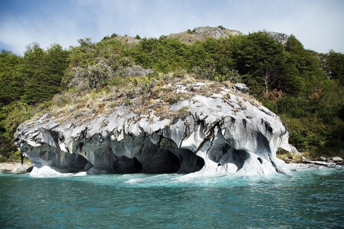 Catedral de Mármore, Puerto Rio Tranquilo<br />Foto Diana Souza 