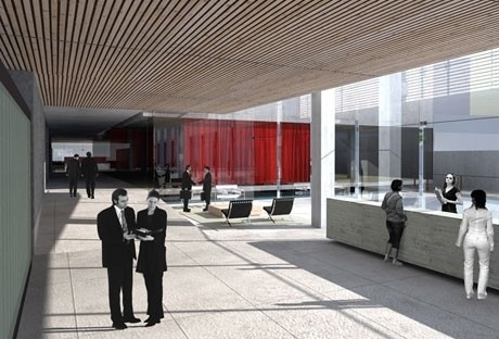 Hall de recepção<br />Imagem de Julio Luiz Vieira 