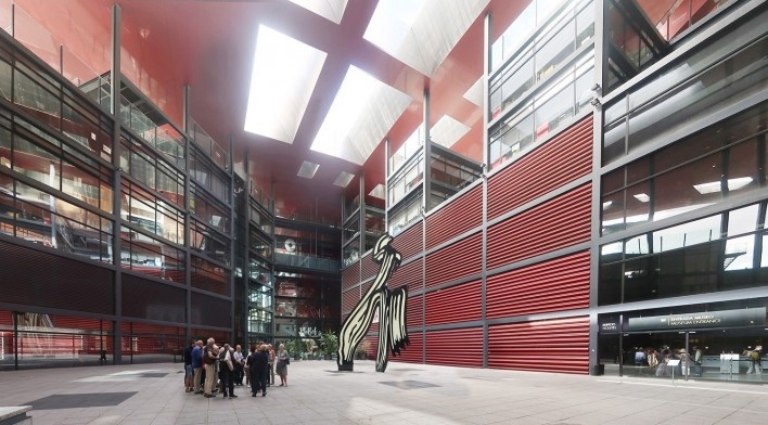 Museu Reina Sofia, Madri. Arquiteto Jean Nouvel<br />Foto Victor Hugo Mori 