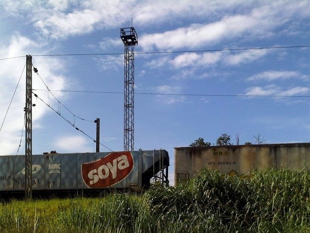 Área ferroviária na região central da cidade, Araraquara<br />Foto Abilio Guerra 