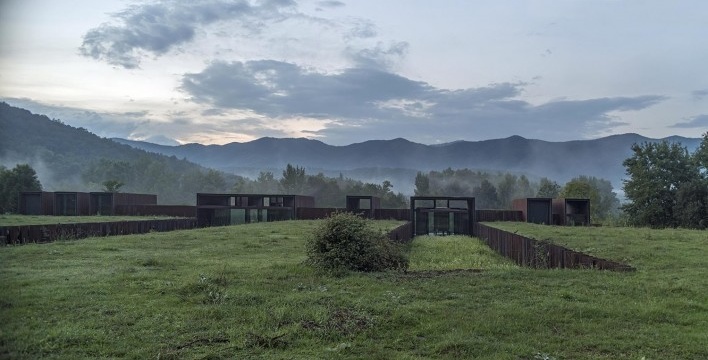Casa Horitzó, Girona, 2000-2007, RCR Arquitectes<br />Foto Pep Sau 