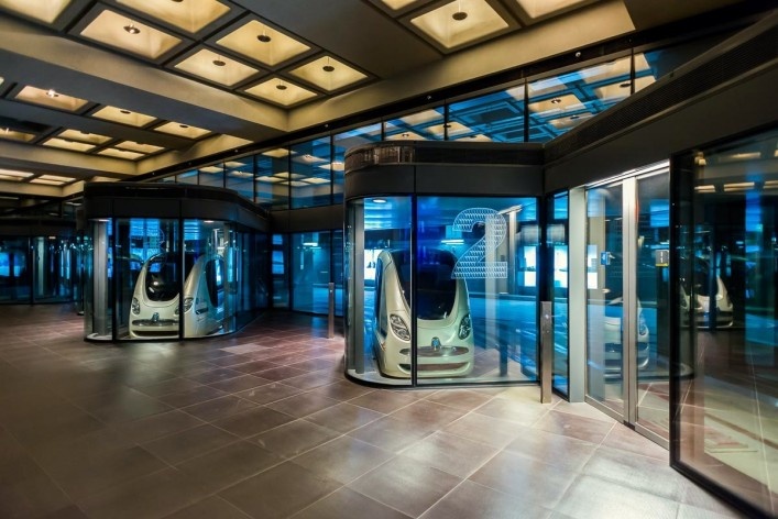 Masdar City, estação PRT, escritório Foster + Partners<br />Foto Gustavo Takatori 