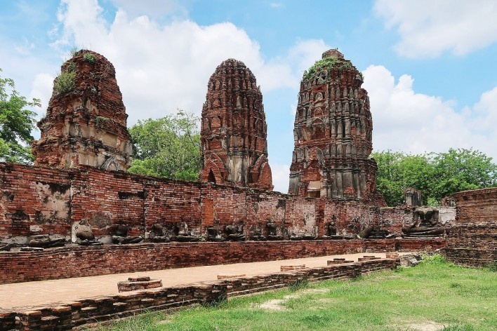 Templo de Wat Mahathat, Birmânia<br />Foto Victor Hugo Mori 