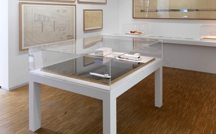 Sala monográfica com originais de Paulo Mendes da Rocha, Centre Pompidou (Beaubourg), Paris<br />© Paulo Archias Mendes da Rocha  [Centre Pompidou, MNAM-CCI / Georges Meguerditchian]