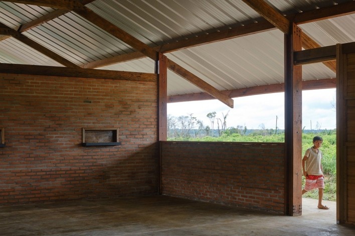 Xingu Canopies, Xingu National Park, São Félix do Araguaia MT Brasil, 2017. Architect Gustavo Utrabo (author) / Estúdio Gustavo Utrabo<br />Foto / photo Pedro Kok 