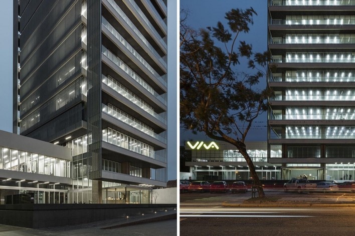 Torre Ambassador, Santa Cruz de la Sierra, 2017. Arquitetos Jorge Gambini e Hans Kenning / Enciam Arquitectura, Hans Kenning arquitectos<br />Foto Leonardo Finotti 