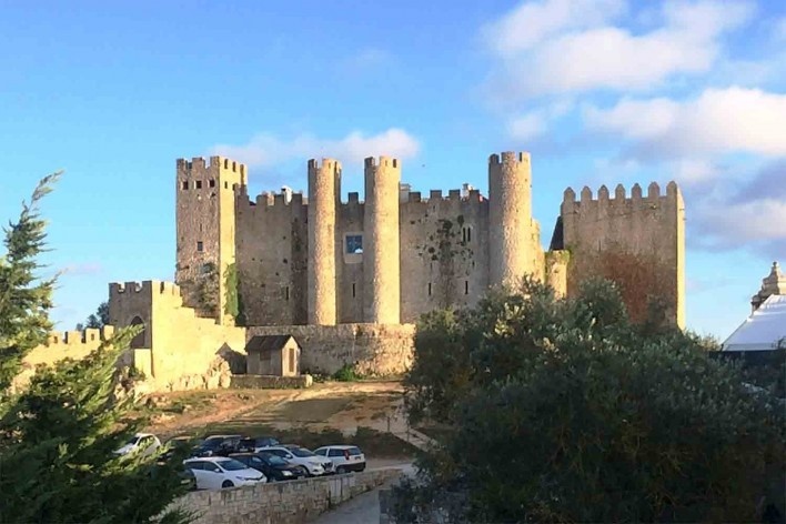 Óbidos, vista do Castelo<br />Foto Anita Di Marco 