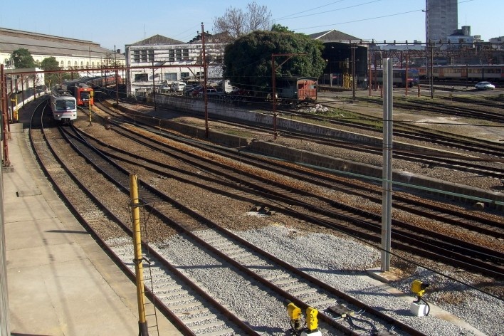 Pátio de manobras de CPTM<br />Foto Fernanda Critelli 