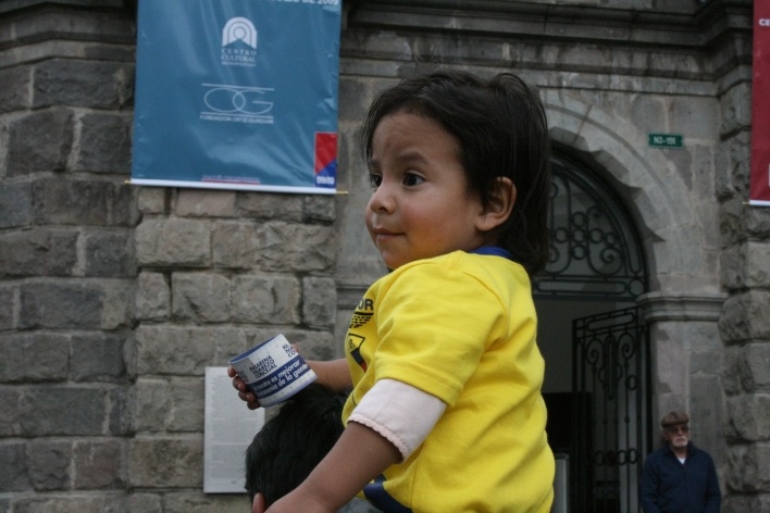Habitante de Quito, Equador<br />Foto Silvana Romano 