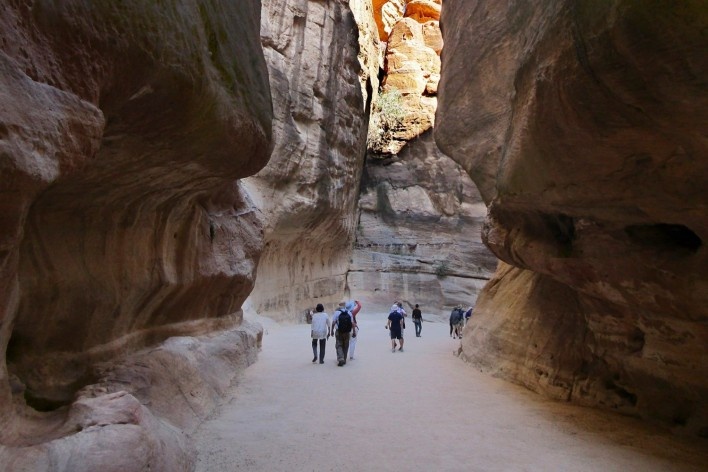 “O Tesouro”, Petra, Jordânia<br />Fotomontagem Victor Hugo Mori, 2015 