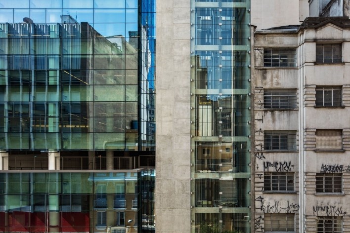 Sesc 24 de Maio, Paulo Mendes da Rocha + MMBB Arquitetos, São Paulo <br />Foto Nelson Kon 