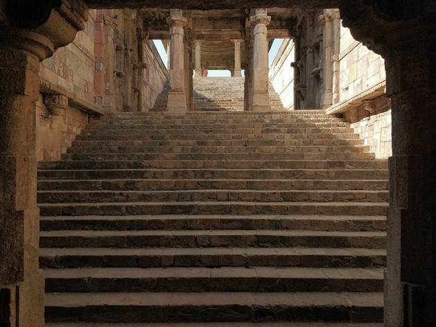 Cisterna Jethabai ni Vav em Ahmedabad<br />Foto Carlos M Teixeira 