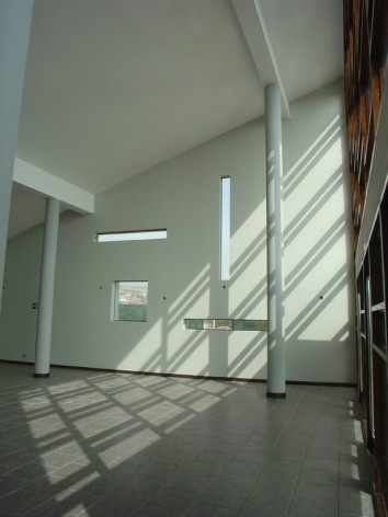 Interior da capela<br />Imagem dos autores do projeto 