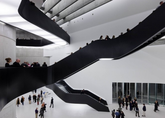 MAXXI – Museu de Arte do Século XXI, Roma, Itália, 1998-2009. Zaha Hadid Architects<br />Foto Iwan Baan 