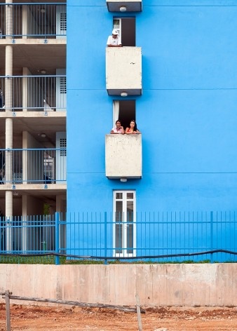 Reurbanização da favela do Sapé, Rio Pequeno, São Paulo, 2014. Base 3 Arquitetos, arquitetos Marina Grinover, Catherine Otondo e Jorge Pessoa<br />Foto Pedro Vannucchi 