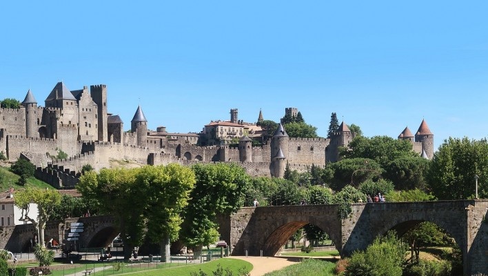 Carcassonne, França<br />Foto Victor Hugo Mori 