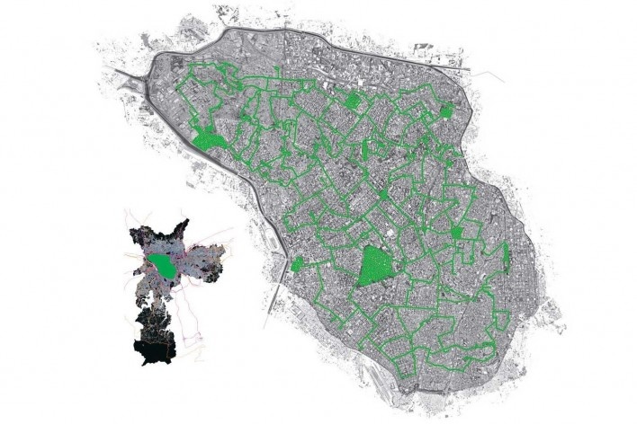 Ecos na Paisagem, espaço público central, Augusto Aneas, 2º. prêmio categoria profissional/projetos, Centro de São Paulo, SP, 2007-2008.
