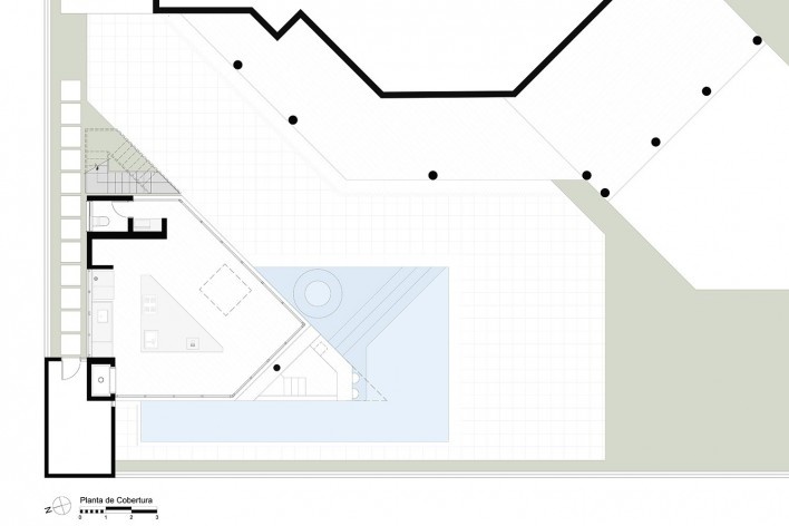 Fix Kiosk, plan, Xangri-lá RS Brasil, 2021. Architects Diego Brasil, Anderson Calvi, Natasha Rebelo, Bruna Plucinski and Rodrigo Alves / BR3 Arquitetura<br />Imagem divulgação / Disclosure image / Imagen de divulgación  [BR3 Arquitetura]