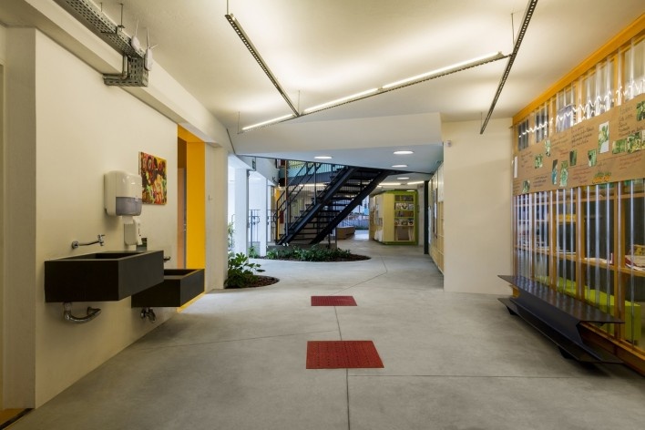 Wish School, São Paulo SP Brasil, 2016. Arquitetos Alexandre Gervásio, Erico Botteselli, Lucas Thomé e Pedro de Bona / Grupo Garoa Arquitetos Associados<br />Foto/Photo Pedro Napolitano Prata 