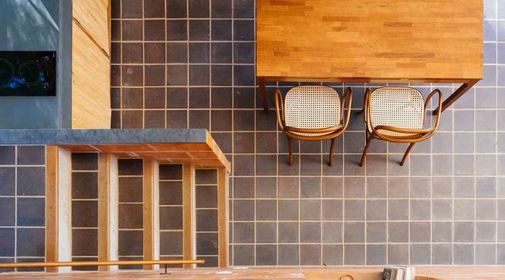 Casa de meia encosta, São Francisco Xavier SP, 2013. Arquitetos Denis Joelsons e Gabriela Baraúna Uchida<br />Foto Pedro Kok 