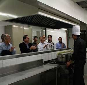 Cozinha industrial da Universidade<br />Fotos Abilio Guerra e Silvana Romano Santos 