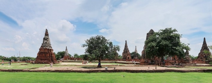 Templo de Wat Chai Watthanaram, Birmânia<br />Foto Victor Hugo Mori 