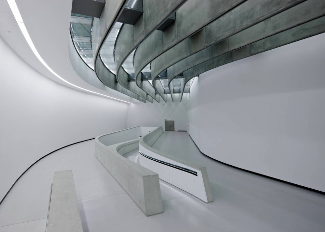MAXXI – Museu de Arte do Século XXI, Roma, Itália, 1998-2009. Zaha Hadid Architects<br />Foto Iwan Baan 