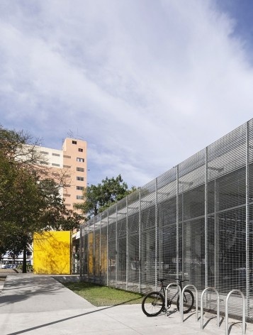 Renovação da Biblioteca Monteiro Lobato, croquis de concepção do projeto. São Bernardo do Campo SP Brasil, 2014. Arquitetos Marta Moreira e Milton Braga / MMBB Arquitetos<br />Foto Federico Cairoli 