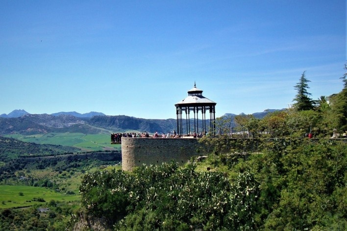 Ronda, Andaluzia-Mirante, abril 2014<br />Foto Sergio Jatobá 
