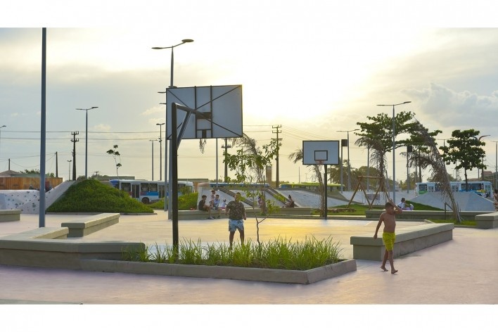 Terminal e Parque Urbano em São Luís, São Luís MA, 2021. Arquitetos Manoela Machado e Pedro Lira (autores) / Natureza Urbana<br />Foto Meireles Júnior 