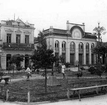 Praça da Matriz, antigamente