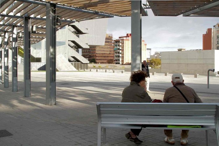 Mercat Encants, Barcelona. Arquiteto Fermín Vázques / b720 Fermín Vázquez Arquitectos<br />Foto Helena Guerra 