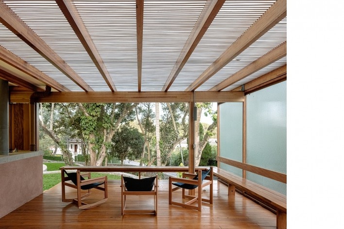 Terraços Circulares House, Cotia SP, 2020. Architect Denis Joelsons<br />Foto/photo Pedro Kok 
