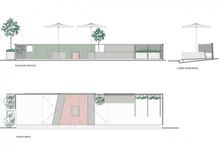 Parklet Pais de Araújo, São Paulo, 2015, arquiteto Homã Alvico<br />Imagems divulgação 