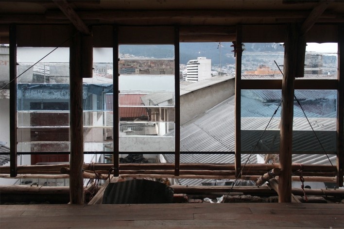 Casa en Construcción, construcción, Quito, Ecuador, 2014. Al Borde<br />Foto Al Borde 