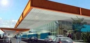 Área de desembarque<br />Imagem do autor do projeto 
