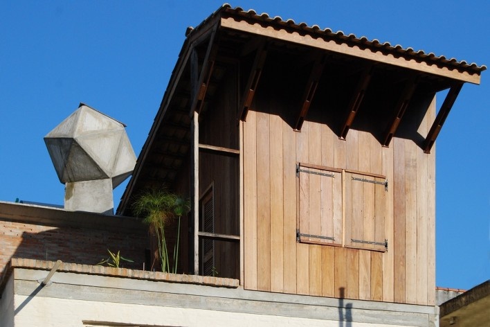 Casa do arquiteto, Butantã, São Paulo, 2012. Arquiteto Tomaz Lotufo<br />Foto divulgação 