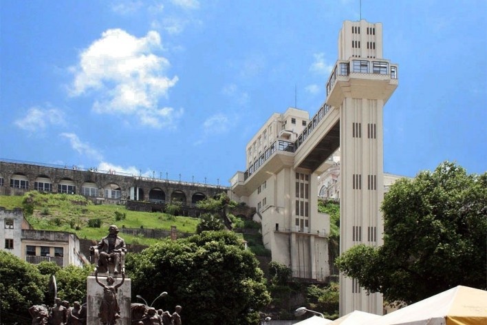 Elevador Lacerda, Salvador, Brasil<br />Foto Abilio Guerra 