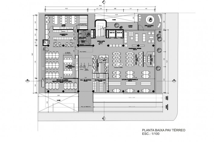 Planta Térreo<br />Imagem dos autores 