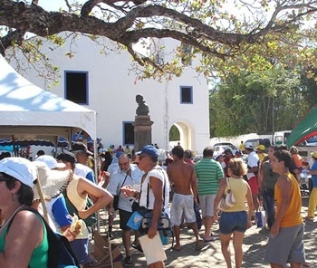 Um dos momentos no local da chegada (10 jun. 2007) [Foto Dino Rodrigues Santos]