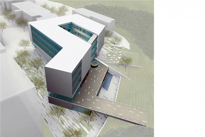 Escola de Administração, maquete, Josai International University, Saitama-ken, Japão, 2003-2006, Studio Sumo<br />Imagem divulgação  [Studio Sumo]