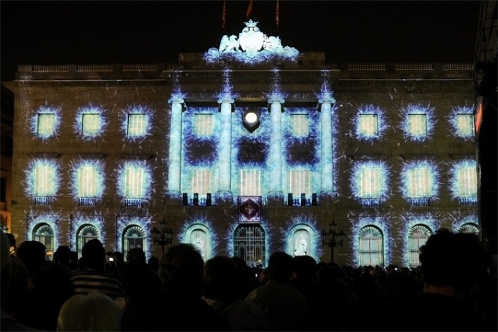 La fiesta de La Mercè, Barcelona, 2009<br />Foto Rodrigo Stocco 