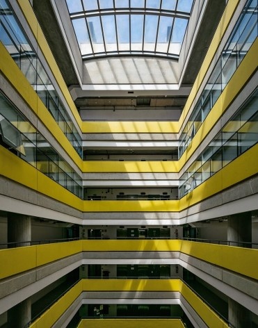 Campus UFABC, Santo André SP Brasil, 2006. Arquitetos Claudio Libeskind, Sandra Llovet, David Ruscalleda e Mario Lotfi / Libeskindllovet Arquitetos<br />Foto Nelson Kon 
