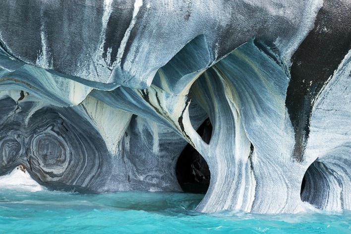 Catedral de Mármore, Puerto Rio Tranquilo<br />Foto Diana Souza 