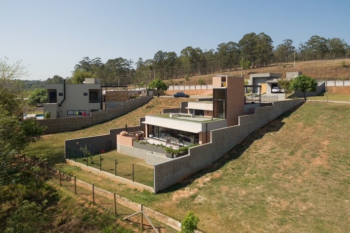 Casa APF, Bragança Paulista SP Brasil, 2021. Arquiteto Carlos Ferrata<br />Foto Pregnolato & Kusuki 