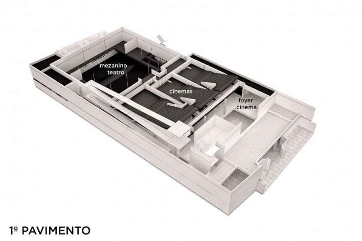 Primeiro Pavimento do Centro Cultural João Nogueira – Imperator