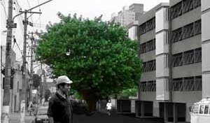 Perspectiva da rua<br />Imagem dos autores do projeto 